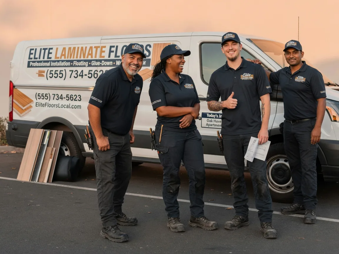 Laminate flooring installation company in Paden, OK
